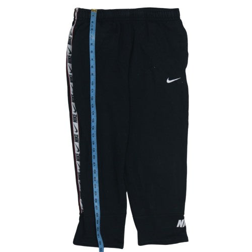 Womens UK Size M Nike Regular Fit Jogger Black Trousers