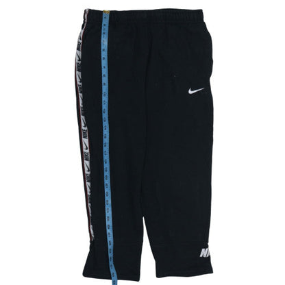 Womens UK Size M Nike Regular Fit Jogger Black Trousers
