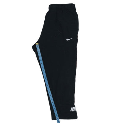 Womens UK Size M Nike Regular Fit Jogger Black Trousers