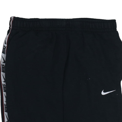 Womens UK Size M Nike Regular Fit Jogger Black Trousers
