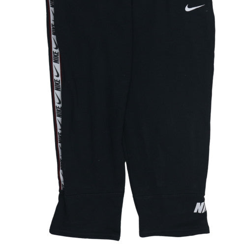 Womens UK Size M Nike Regular Fit Jogger Black Trousers