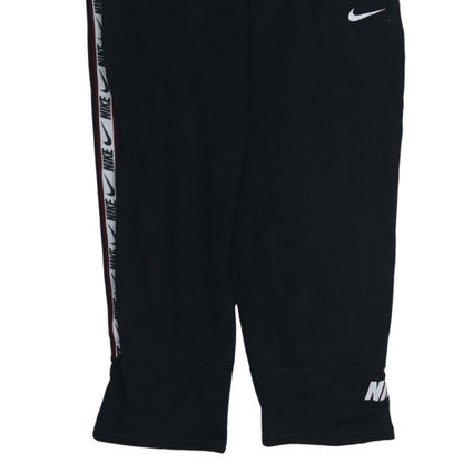 Womens UK Size M Nike Regular Fit Jogger Black Trousers