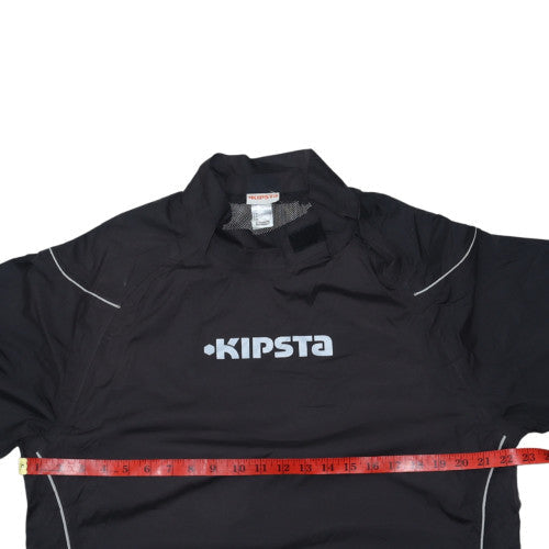 Mens UK Size L Kipsta Black Football Rugby Running & Jogging Gym & Training Jack