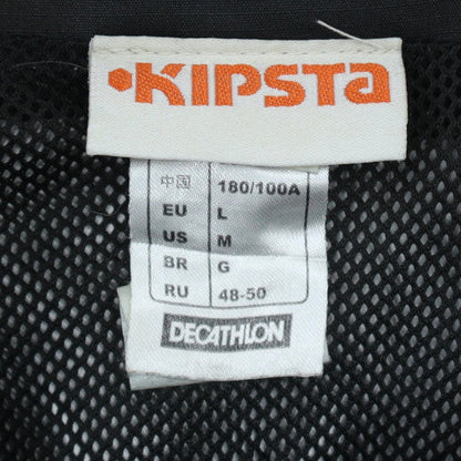 Mens UK Size L Kipsta Black Football Rugby Running & Jogging Gym & Training Jack