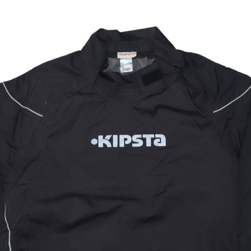 Mens UK Size L Kipsta Black Football Rugby Running & Jogging Gym & Training Jack