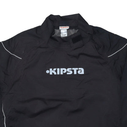 Mens UK Size L Kipsta Black Football Rugby Running & Jogging Gym & Training Jack