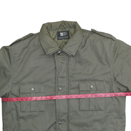 West Side Men's Green Military Lined Jacket Size L