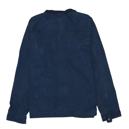 Mens UK Size L Weird Fish Blue Basic Jacket