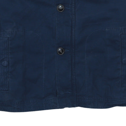 Mens UK Size L Weird Fish Blue Basic Jacket