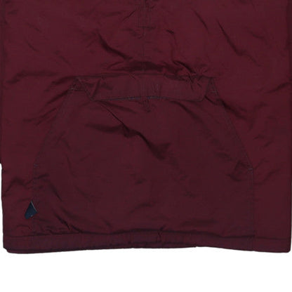 Mens UK Size M Charles River Apparel Red Anorak Coat