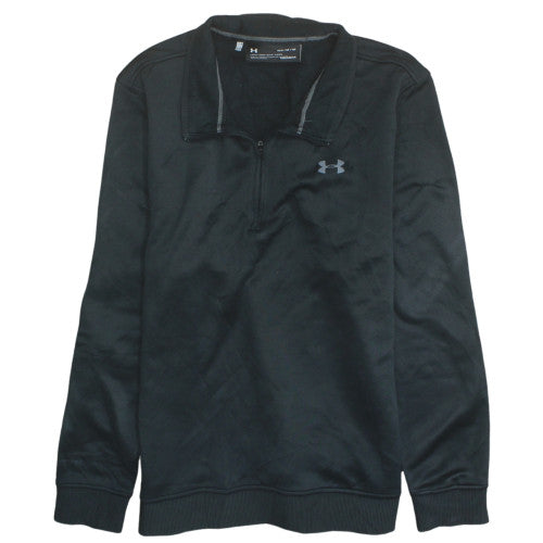 Mens UK Size M Under armour Black Pullover Sweatshirt
