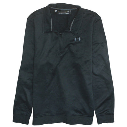 Mens UK Size M Under armour Black Pullover Sweatshirt
