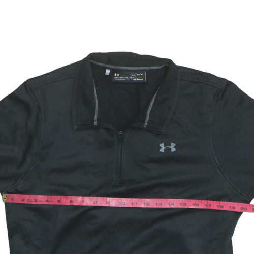 Mens UK Size M Under armour Black Pullover Sweatshirt