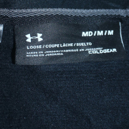 Mens UK Size M Under armour Black Pullover Sweatshirt