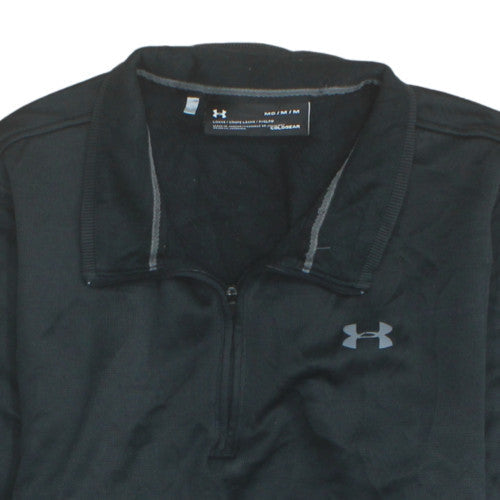 Mens UK Size M Under armour Black Pullover Sweatshirt