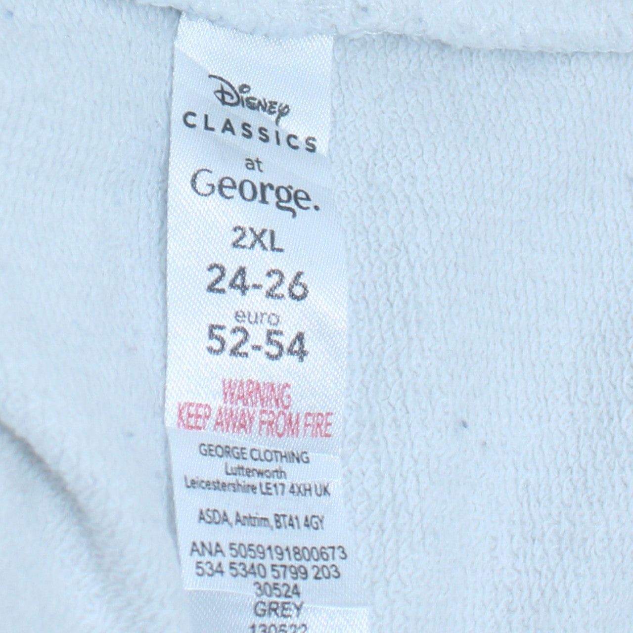 Womens UK Size 2XL George Blue Pullover Sweatshirt