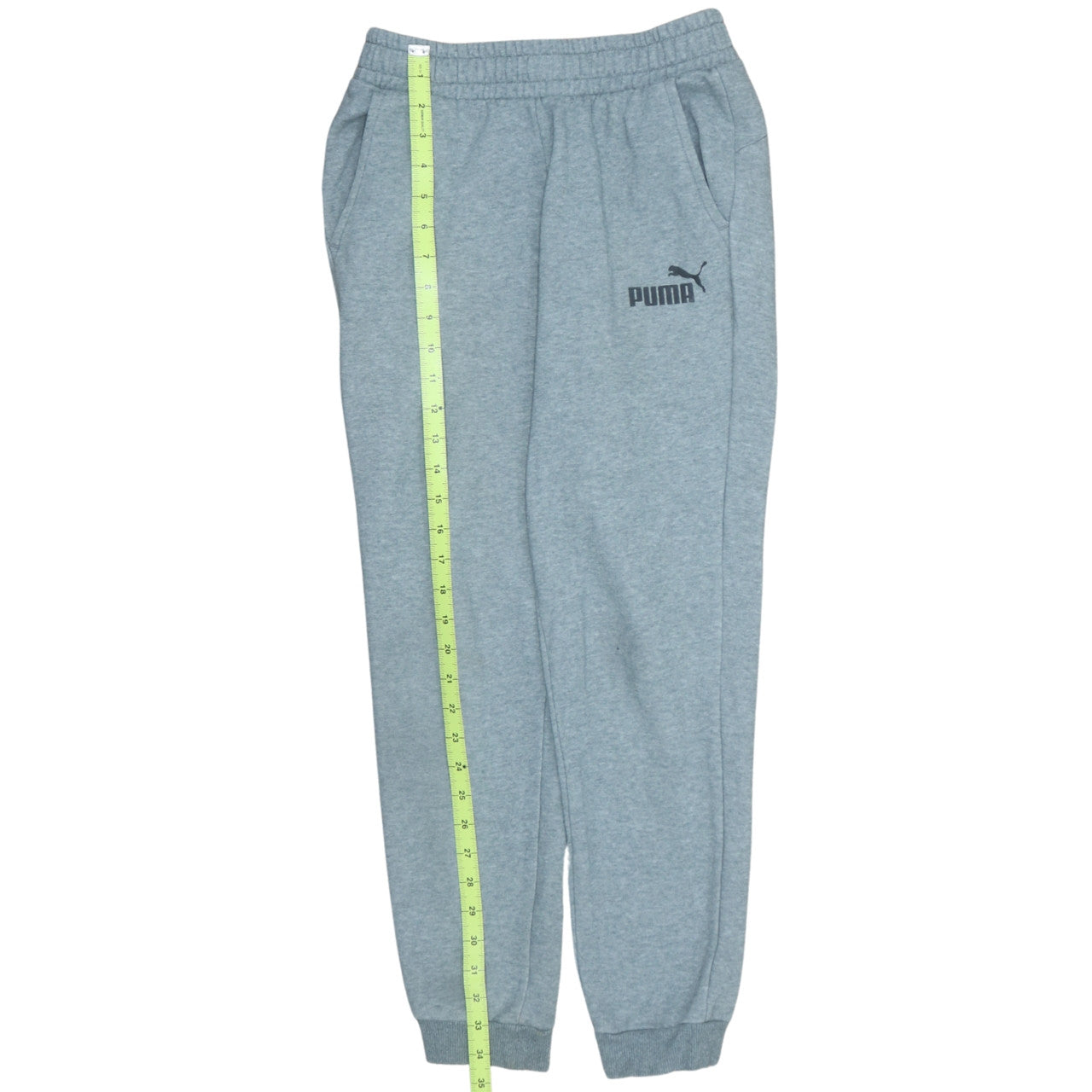 Boys UK Size 13-14 Years PUMA Regular Fit Jogger Grey Trousers