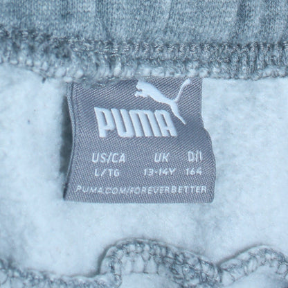 Boys UK Size 13-14 Years PUMA Regular Fit Jogger Grey Trousers