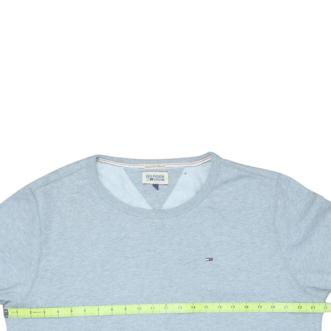 Mens UK Size XL Hilfiger Denim Grey Pullover Sweatshirt