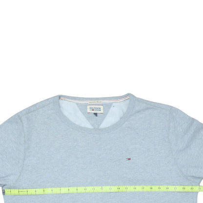 Mens UK Size XL Hilfiger Denim Grey Pullover Sweatshirt