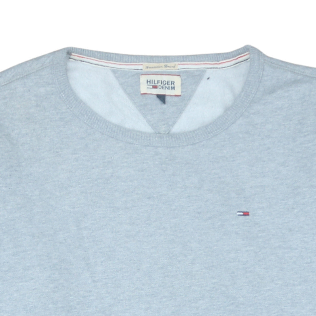 Mens UK Size XL Hilfiger Denim Grey Pullover Sweatshirt