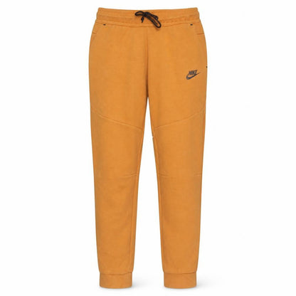 Nike Boys Orange Jogger Trousers Size 12-13 Years Cotton Blend Fleece