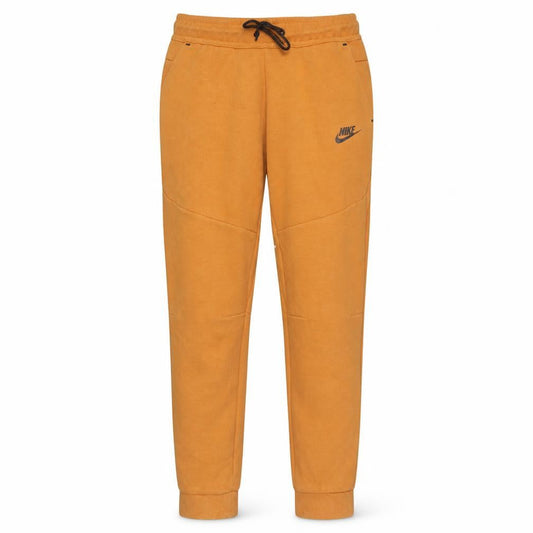 Nike Boys Orange Jogger Trousers Size 12-13 Years Cotton Blend Fleece