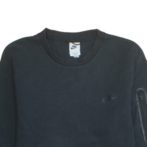 Womens UK Size L Nike Black Pullover Sweatshirt