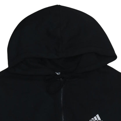 Womens UK Size 1X adidas Black Full Zip Hoodie