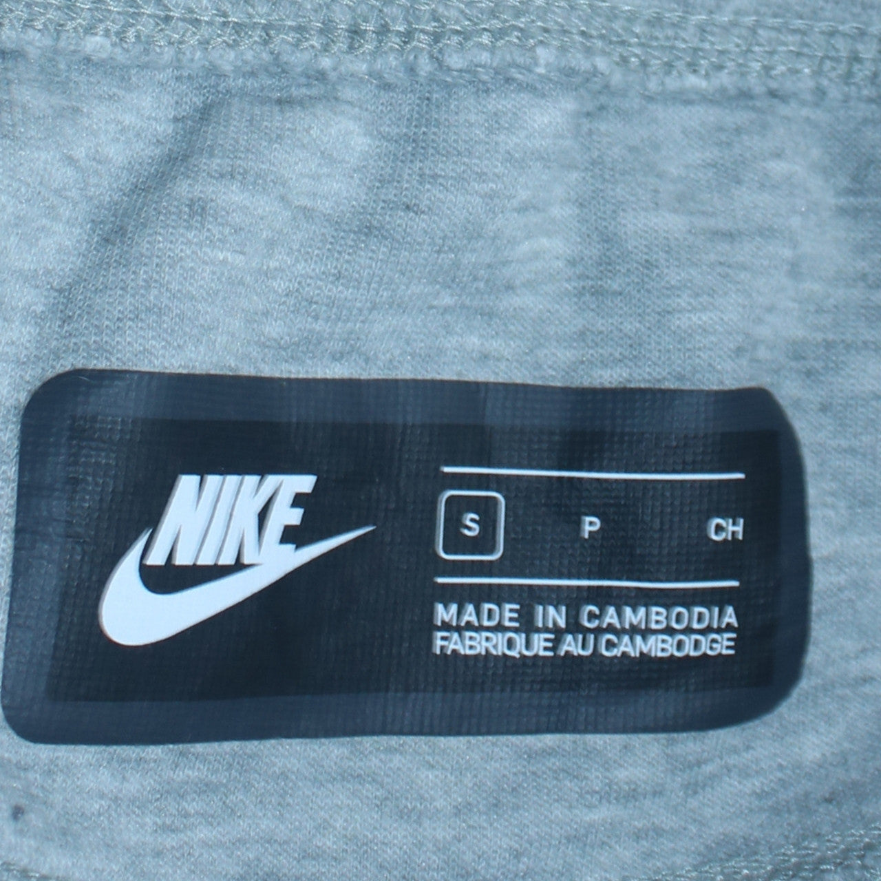 Mens UK Size S Nike Regular Fit Jogger Grey Trousers
