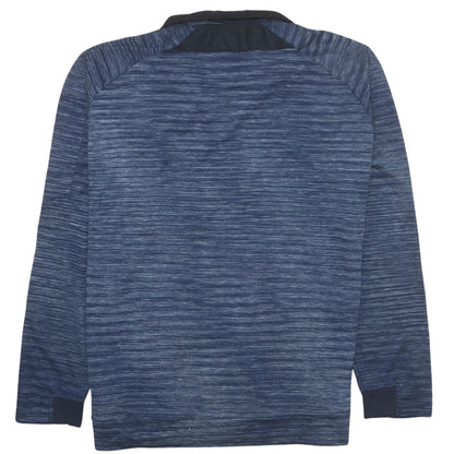 Mens UK Size XL Calvin Klein Blue Full Zip Sweatshirt