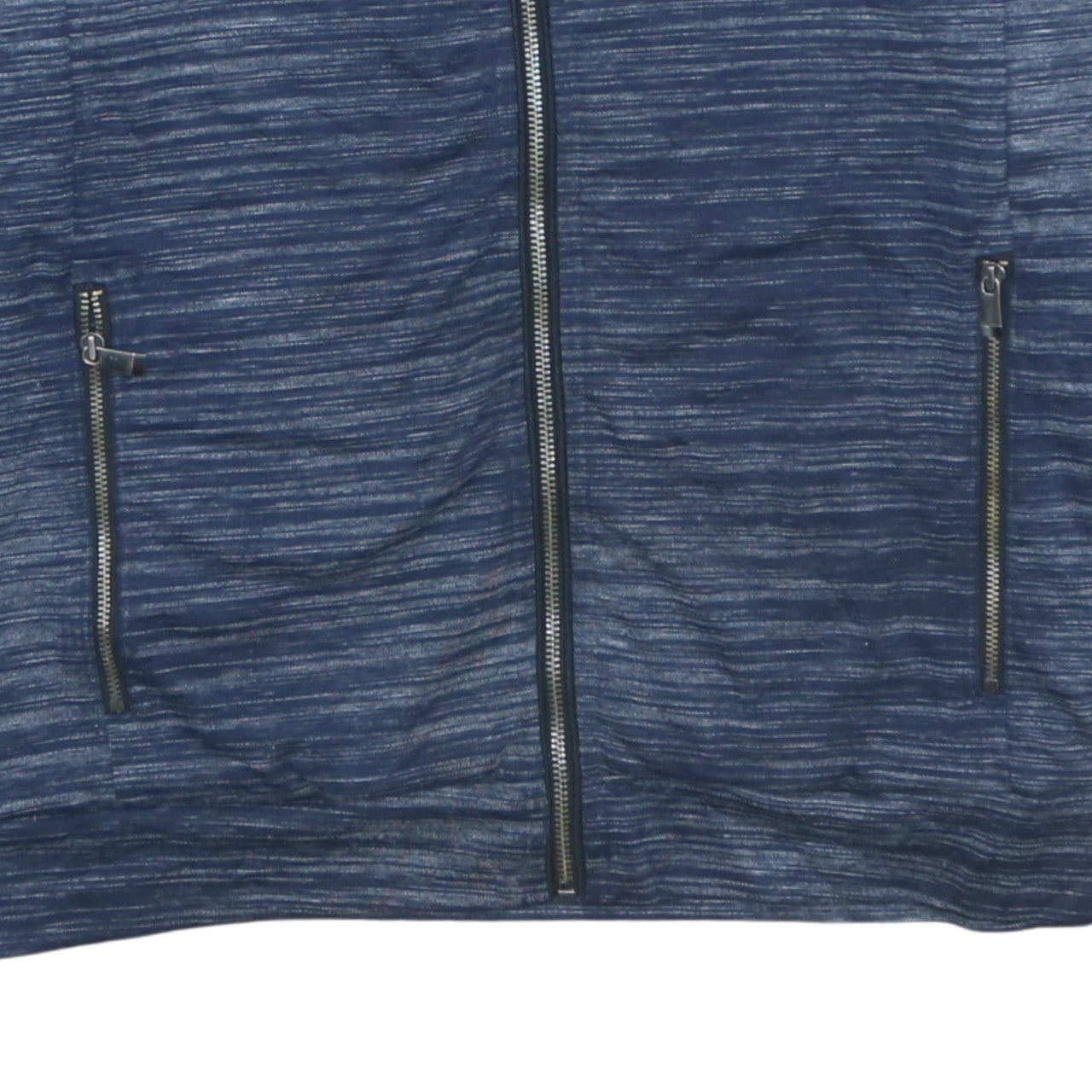 Mens UK Size XL Calvin Klein Blue Full Zip Sweatshirt