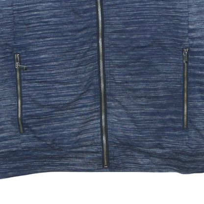 Mens UK Size XL Calvin Klein Blue Full Zip Sweatshirt