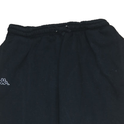 Mens UK Size XL Kappa Regular Fit Jogger Black Trousers
