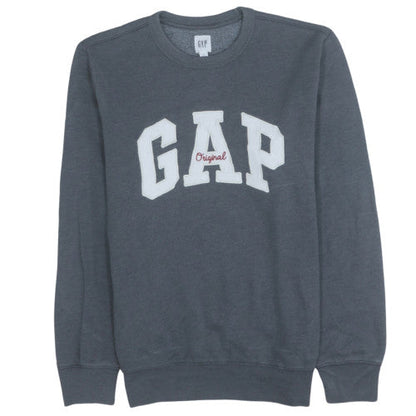 Mens UK Size S Gap Grey Pullover Sweatshirt
