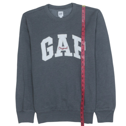 Mens UK Size S Gap Grey Pullover Sweatshirt