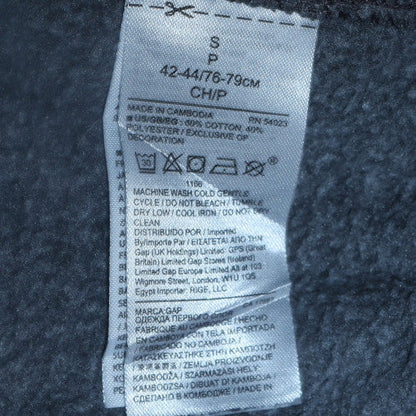 Mens UK Size S Gap Grey Pullover Sweatshirt
