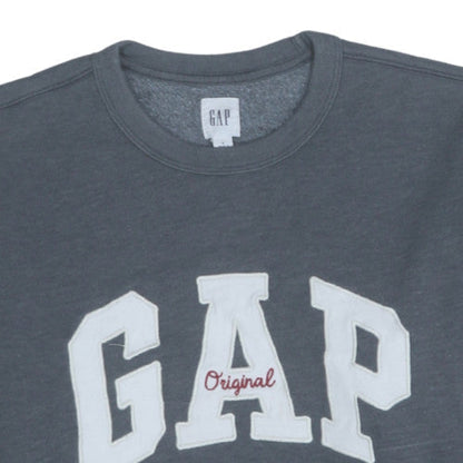 Mens UK Size S Gap Grey Pullover Sweatshirt