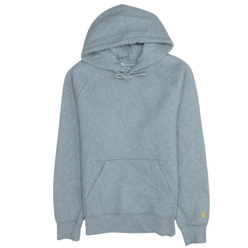 Mens UK Size S Carhartt Grey Pullover Hoodie