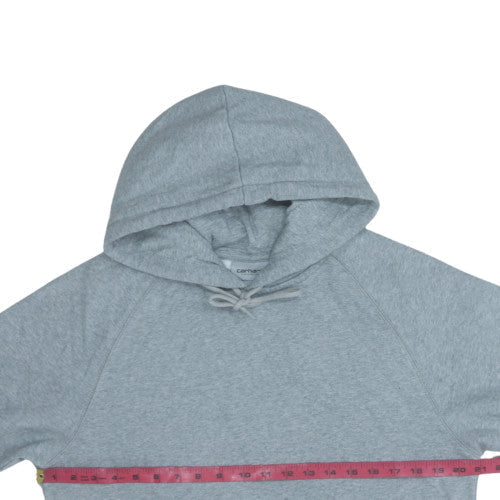 Mens UK Size S Carhartt Grey Pullover Hoodie
