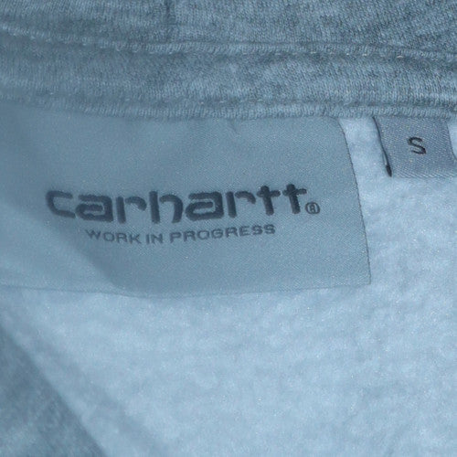 Mens UK Size S Carhartt Grey Pullover Hoodie