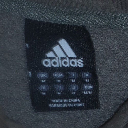 Mens UK Size M adidas Green 1/2 Zip Sweatshirt