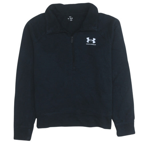 Womens UK Size M Under armour Black Pullover Sweatshirt