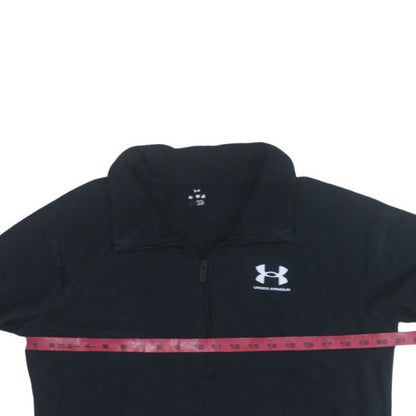 Womens UK Size M Under armour Black Pullover Sweatshirt