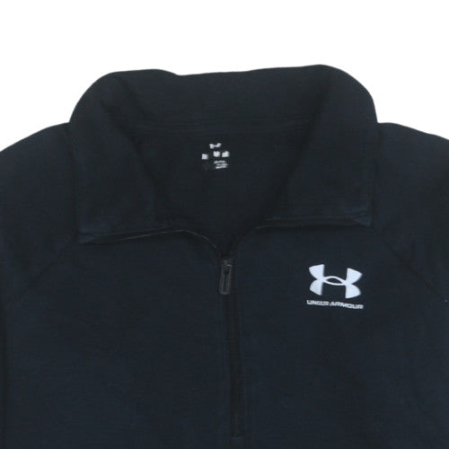 Womens UK Size M Under armour Black Pullover Sweatshirt