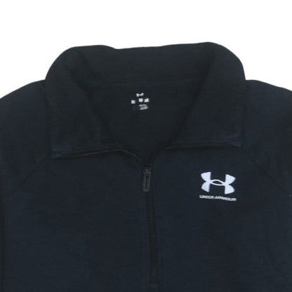 Womens UK Size M Under armour Black Pullover Sweatshirt