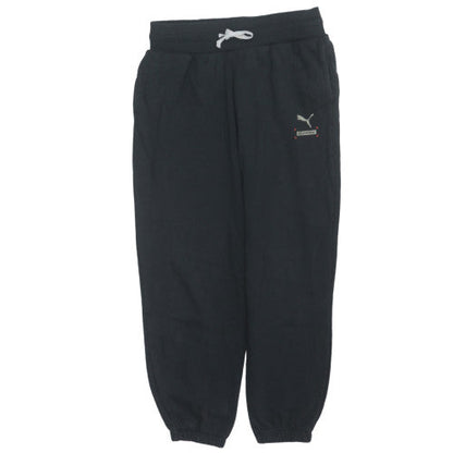 Womens UK Size S PUMA Regular Fit Jogger Black Trousers