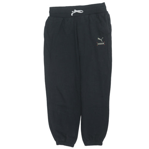 Womens UK Size S PUMA Regular Fit Jogger Black Trousers