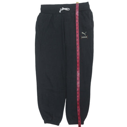 Womens UK Size S PUMA Regular Fit Jogger Black Trousers