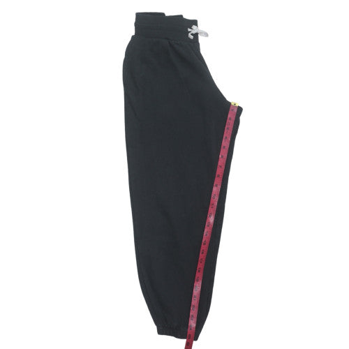 Womens UK Size S PUMA Regular Fit Jogger Black Trousers